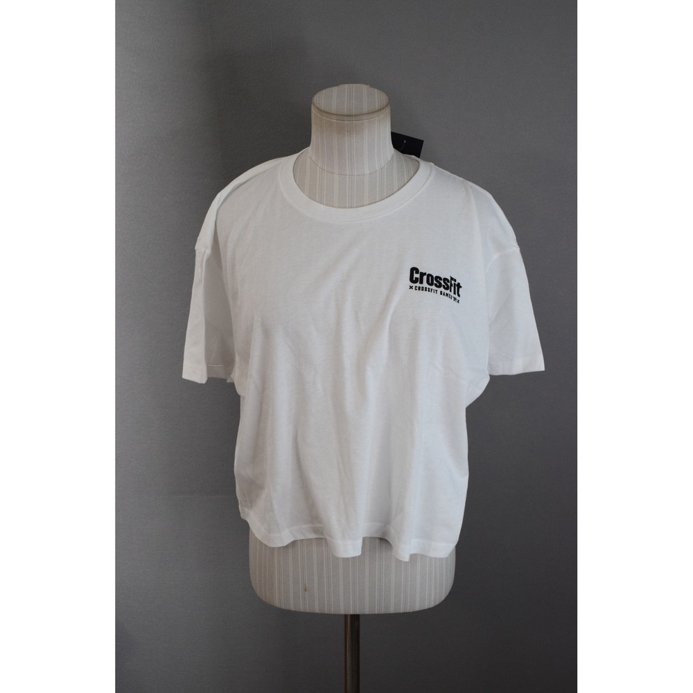 CrossFit Games 2024 Texas Graphic T Shirt XL Cropped White Womens